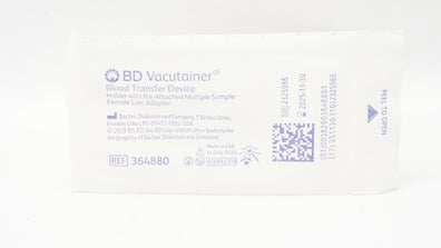 BD 364880 Vacutainer Blood Transfer Device